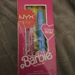 NYX Barbie Jumbo Eye Pencil Duo - Pink and Blue - 2 sets